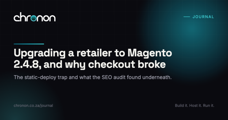 Upgrading a retailer to Magento 2.4.8, and why checkout broke